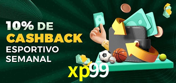 10% de bônus de cashback na xp99